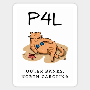 P4L Outer Banks Cat Sticker